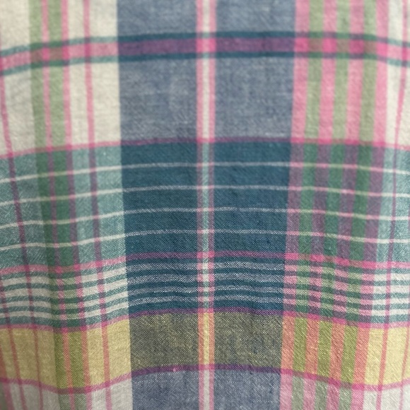 Pink Plaid Chaps Flannel - Picture 3 of 4